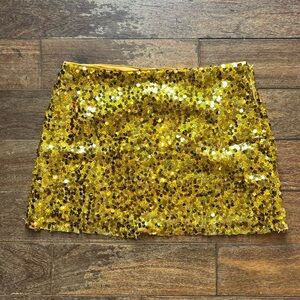 Good Sequin Mini Skirt